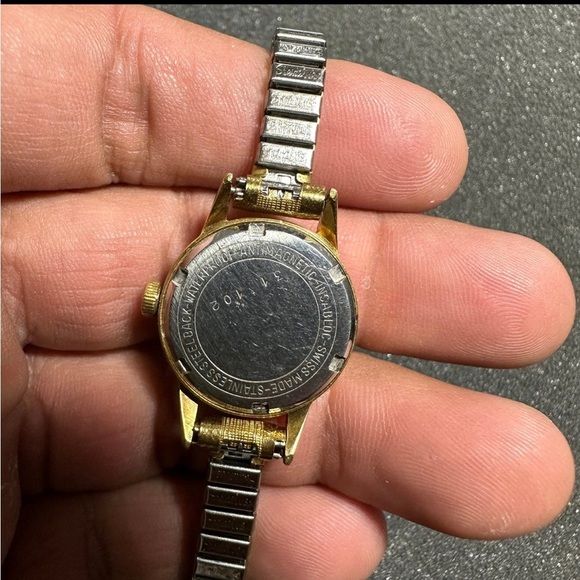 Vintage Zitura Ladies Watch 17 Rubis Incabloc Swiss Made Mechanical Wind Working - Picture 7 of 8